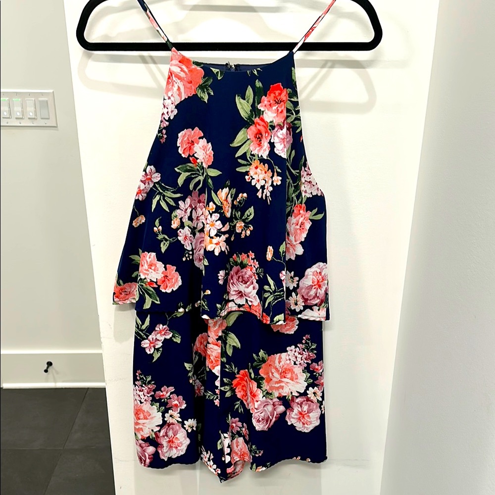 Lulus floral romper